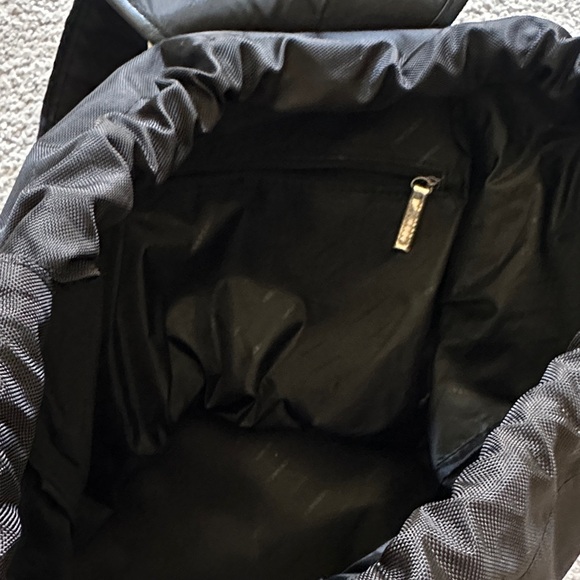 Versace Black and Gold Backpack with Modern Design - Picture 3 of 4